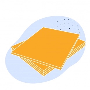 Текстолит листовой электротехнический 5.5 мм Б ГОСТ 2910-74