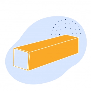 Труба стальная профильная квадратная 300х300х10 мм ст20 ГОСТ 32931-2015