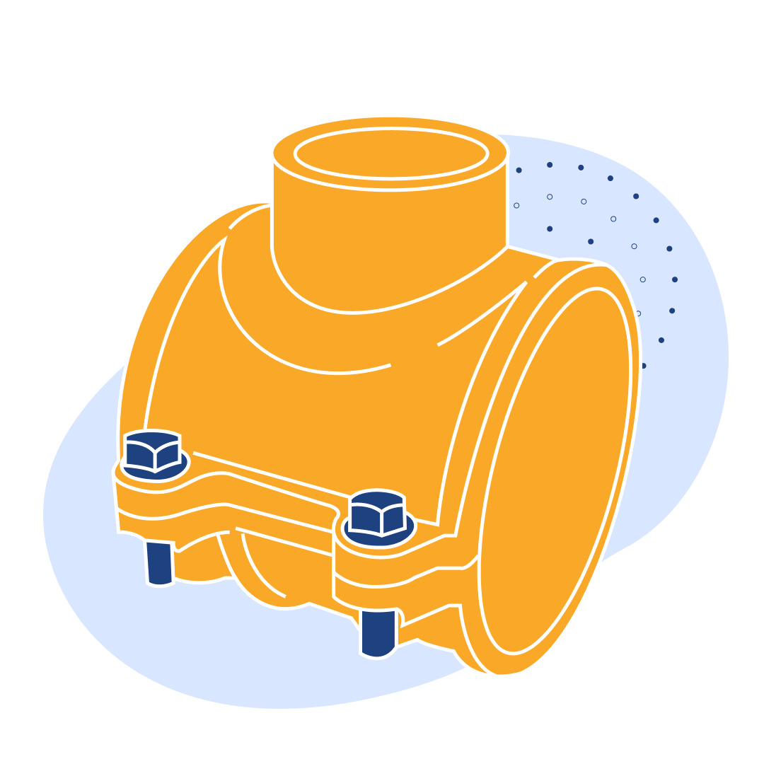 Седелка чугунная Ду 80 мм ГОСТ 5525-89