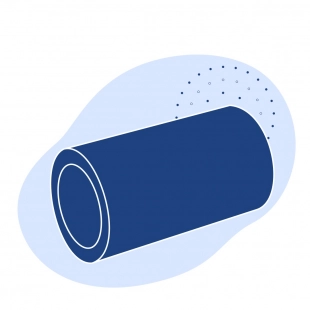 Полиэтиленовая газовая труба 50х2.9 мм SDR 17.6 ПЭ 80 черная