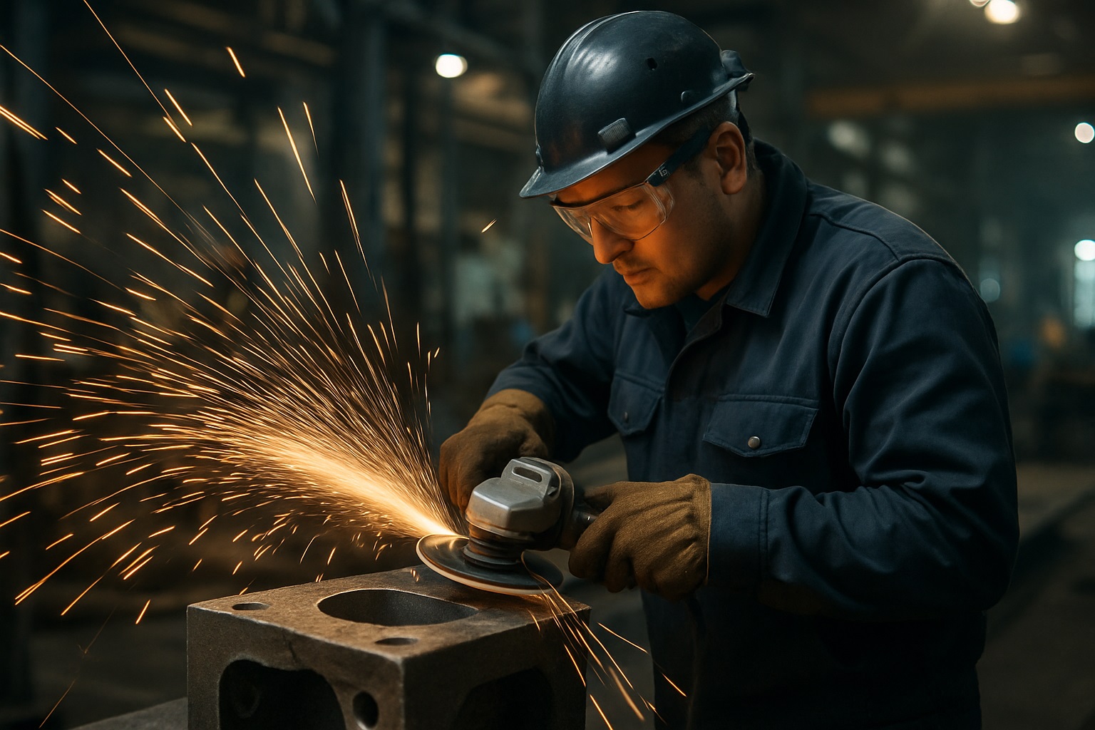 Шлифовка металла